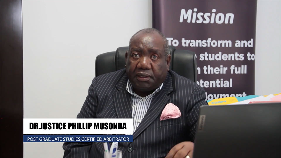 Dr. Justice Phillip Musonda | Director, Postgraduate Studies